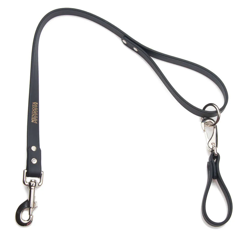 DuraSoft Imitation Leather Belt Loop Leash