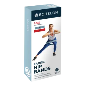 Echelon Fabric Hip Bands 2-pack