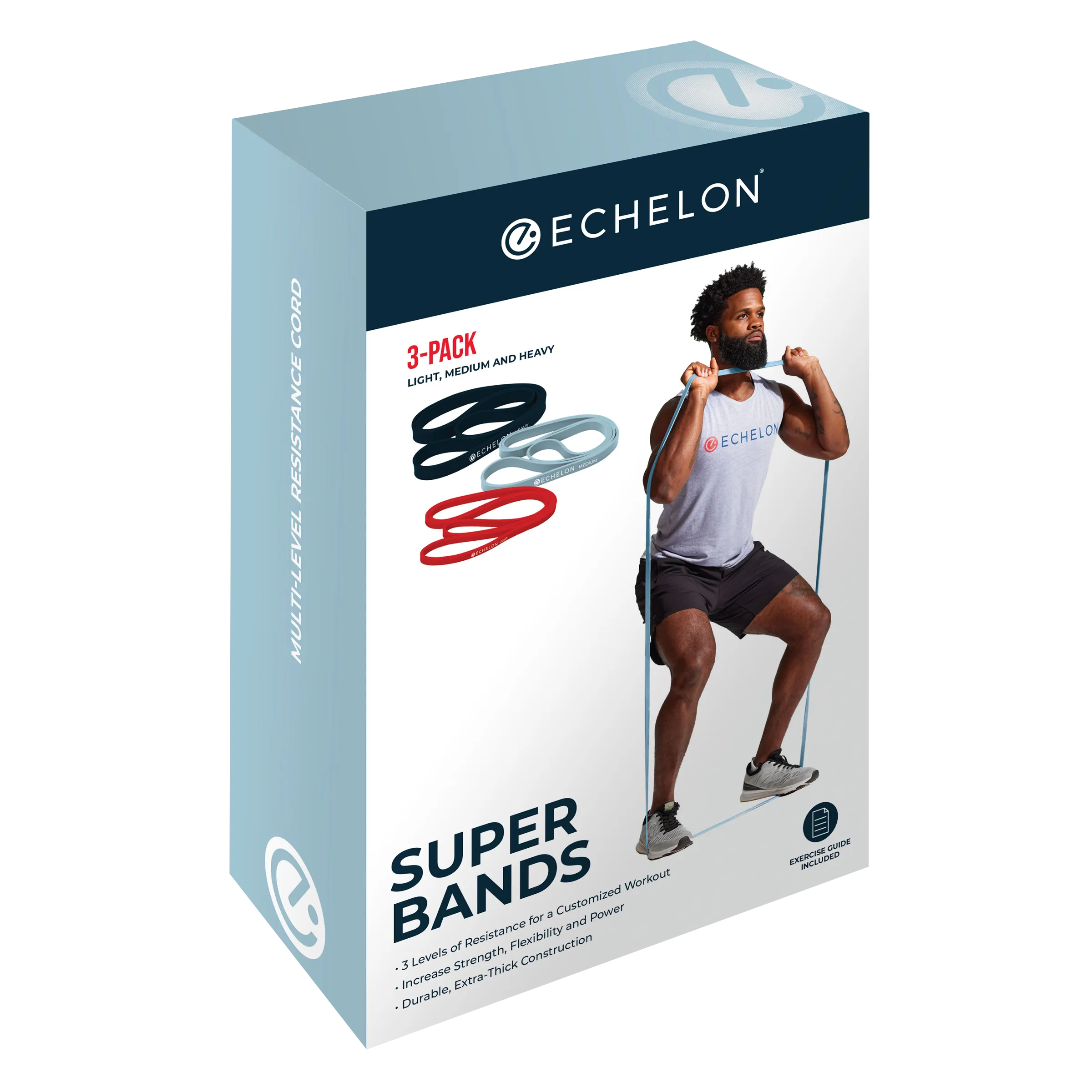 Echelon Super Bands 3-pack