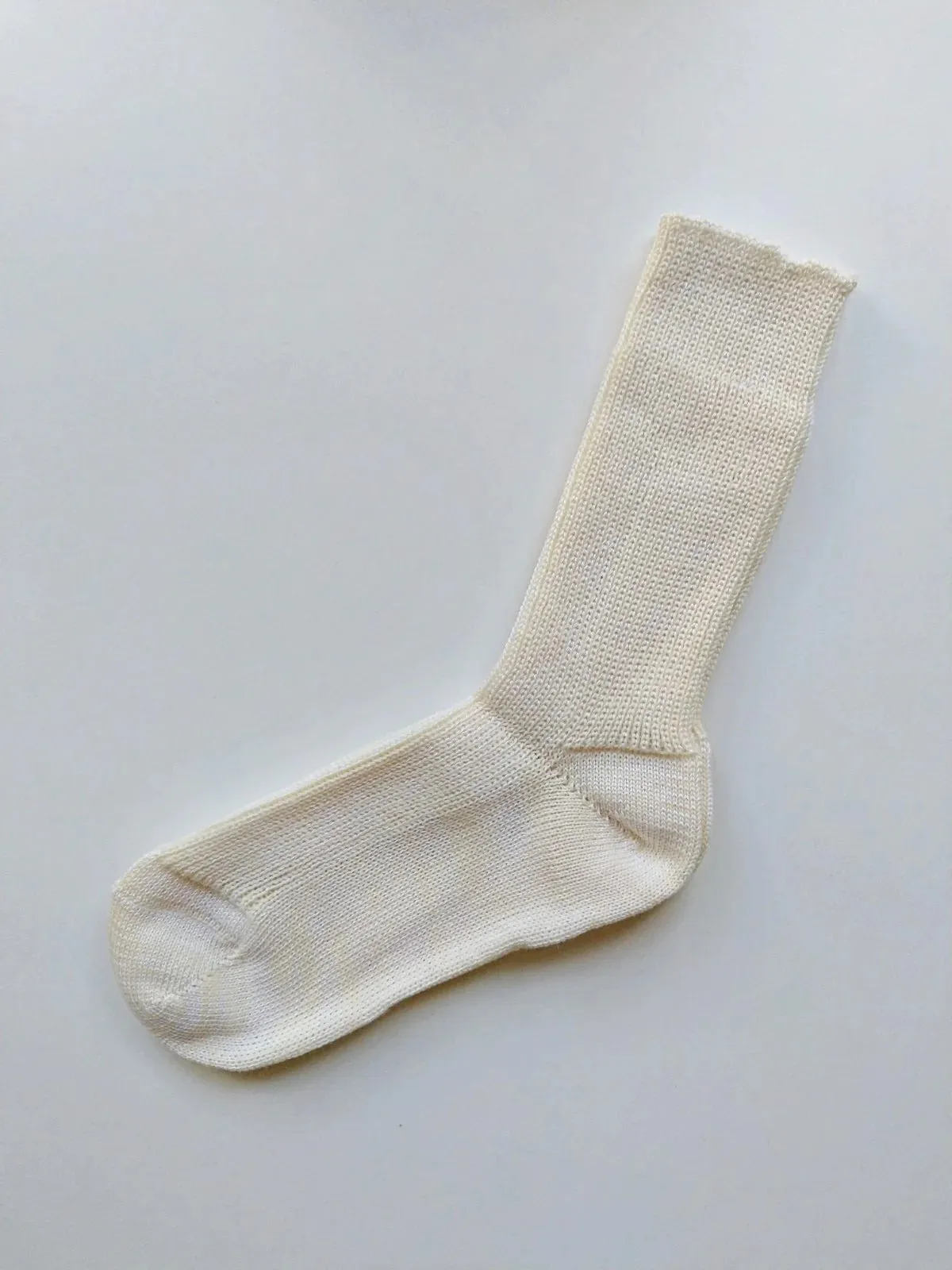 EMMA ~ Wool/Cotton/Hemp Sock. Naturally dyed.