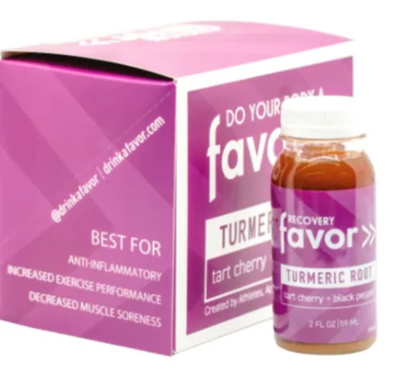 Favor Restore - Turmeric & Tart Cherry - 12 / 2 oz btl