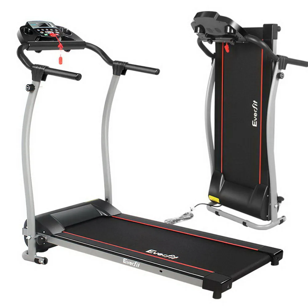 Foldable Electric Treadmill, 12 Programs, LCD Display - Everfit