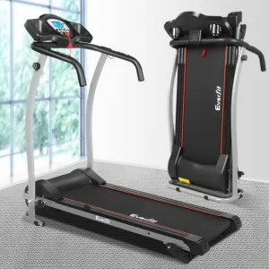 Foldable Electric Treadmill w/ 12 Programs, LCD & Pulse Sensor - Everfit