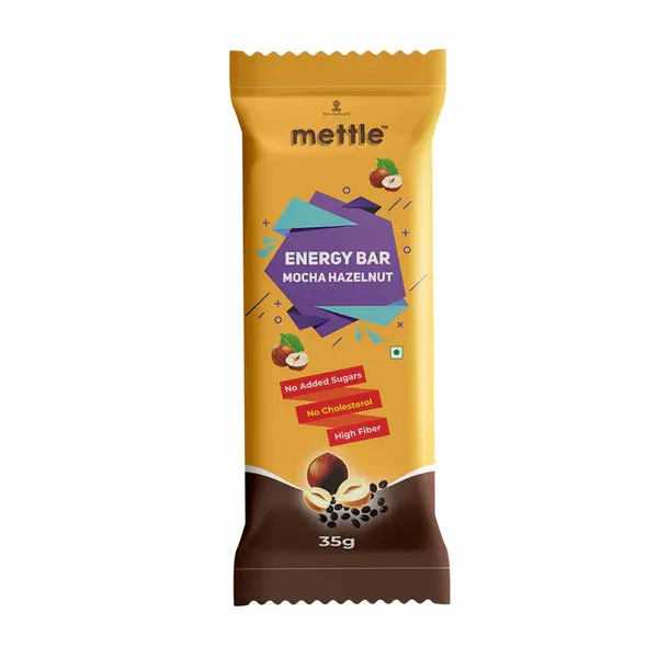 GetmyMettle Mocha Hazelnut Energy Bars