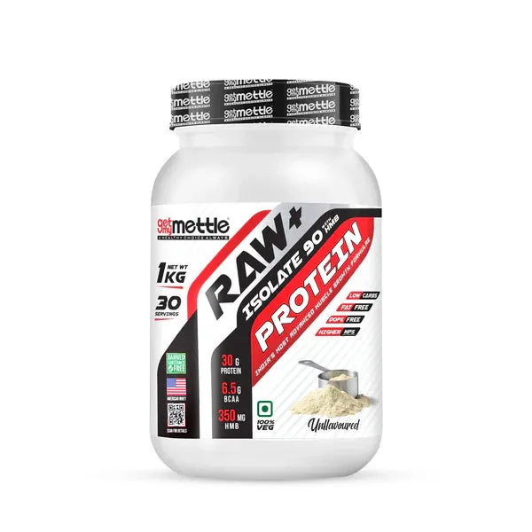 GetmyMettle Raw  Isolate 90 Protein with HMB