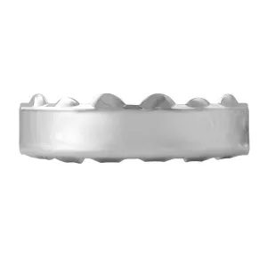 Grillz Bar Style Rhodium Top