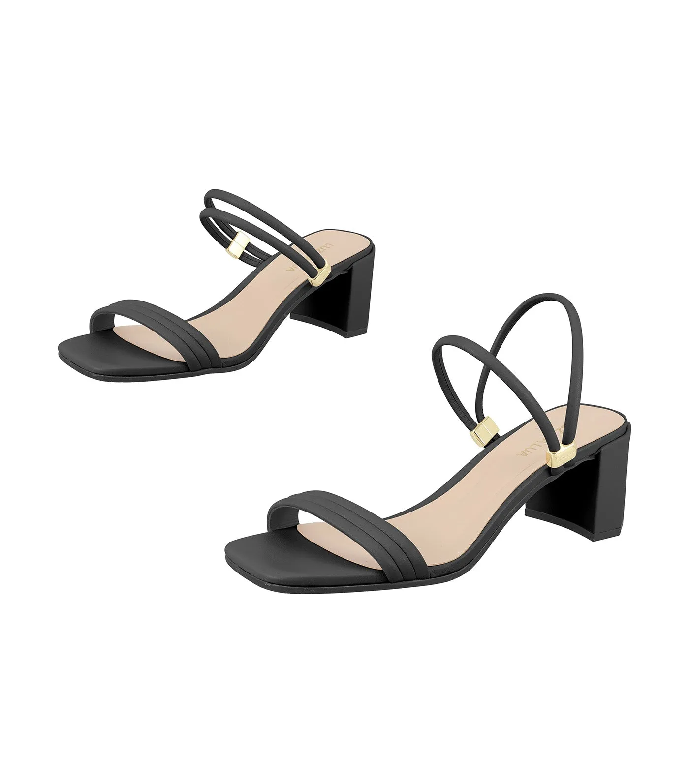 Heeled Sandals Saara Black