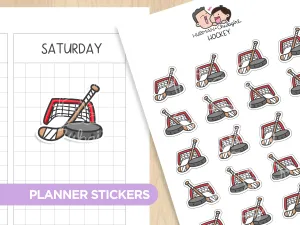 Hockey Planner Stickers