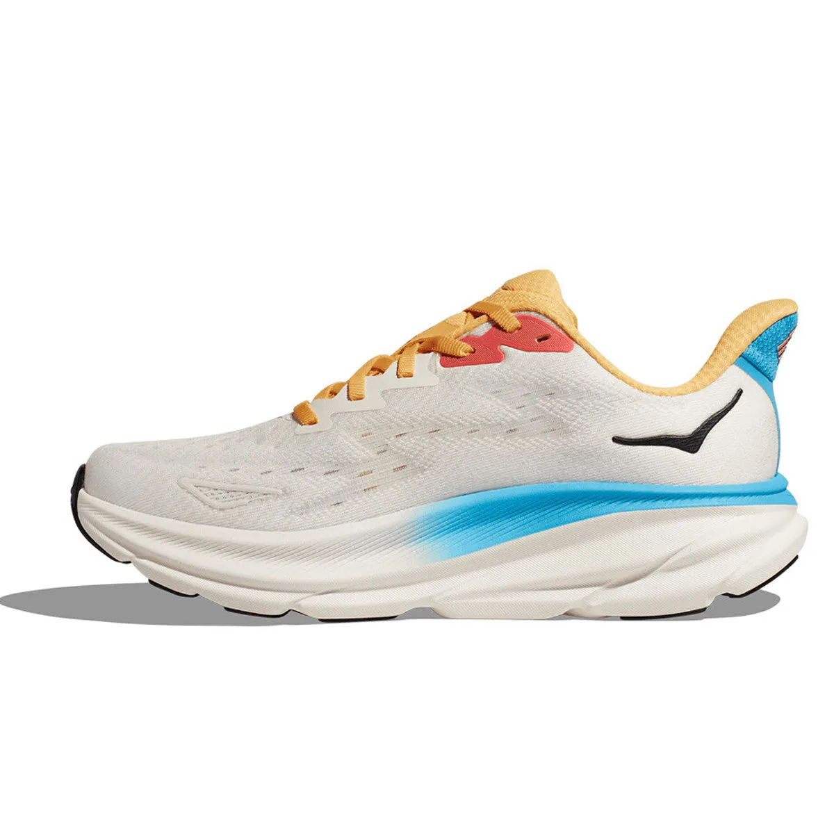 Hoka Clifton 9 Mens | Blanc De Blanc / Virtual Blue