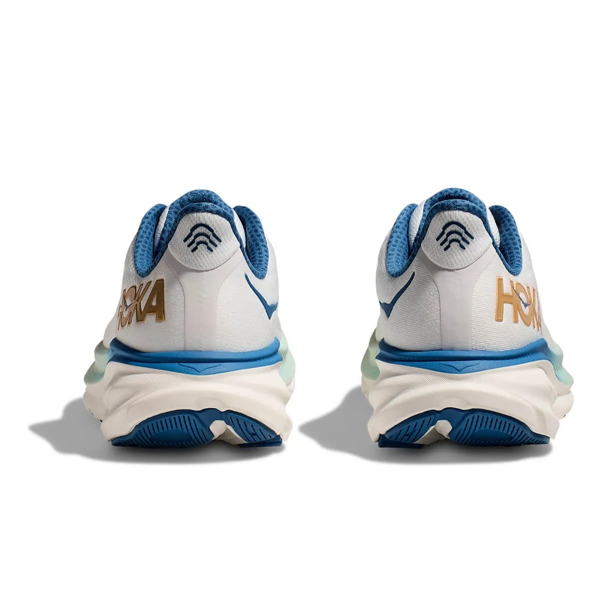 Hoka Clifton 9 Mens | Frost / Gold