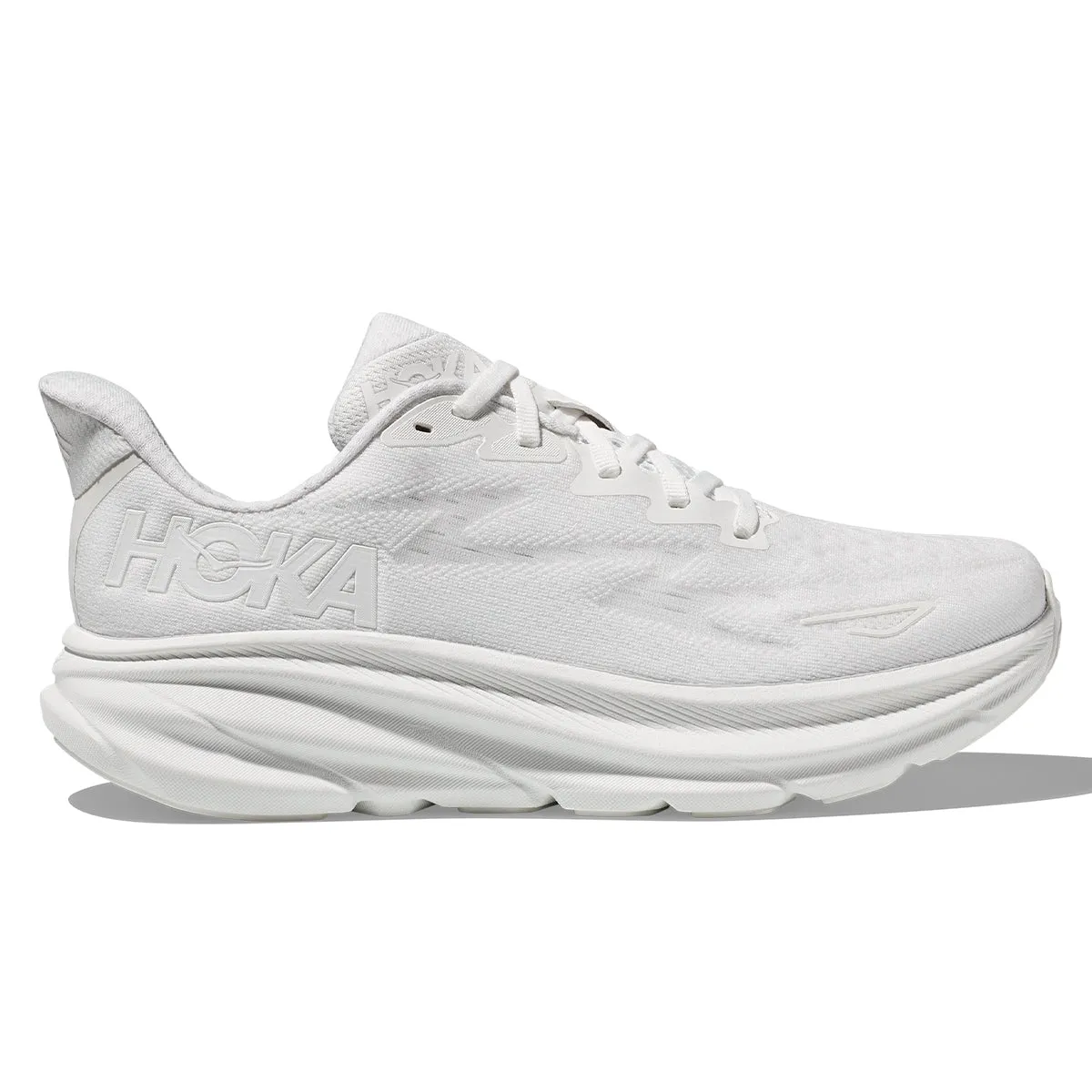 Hoka Clifton 9 Mens | White / White