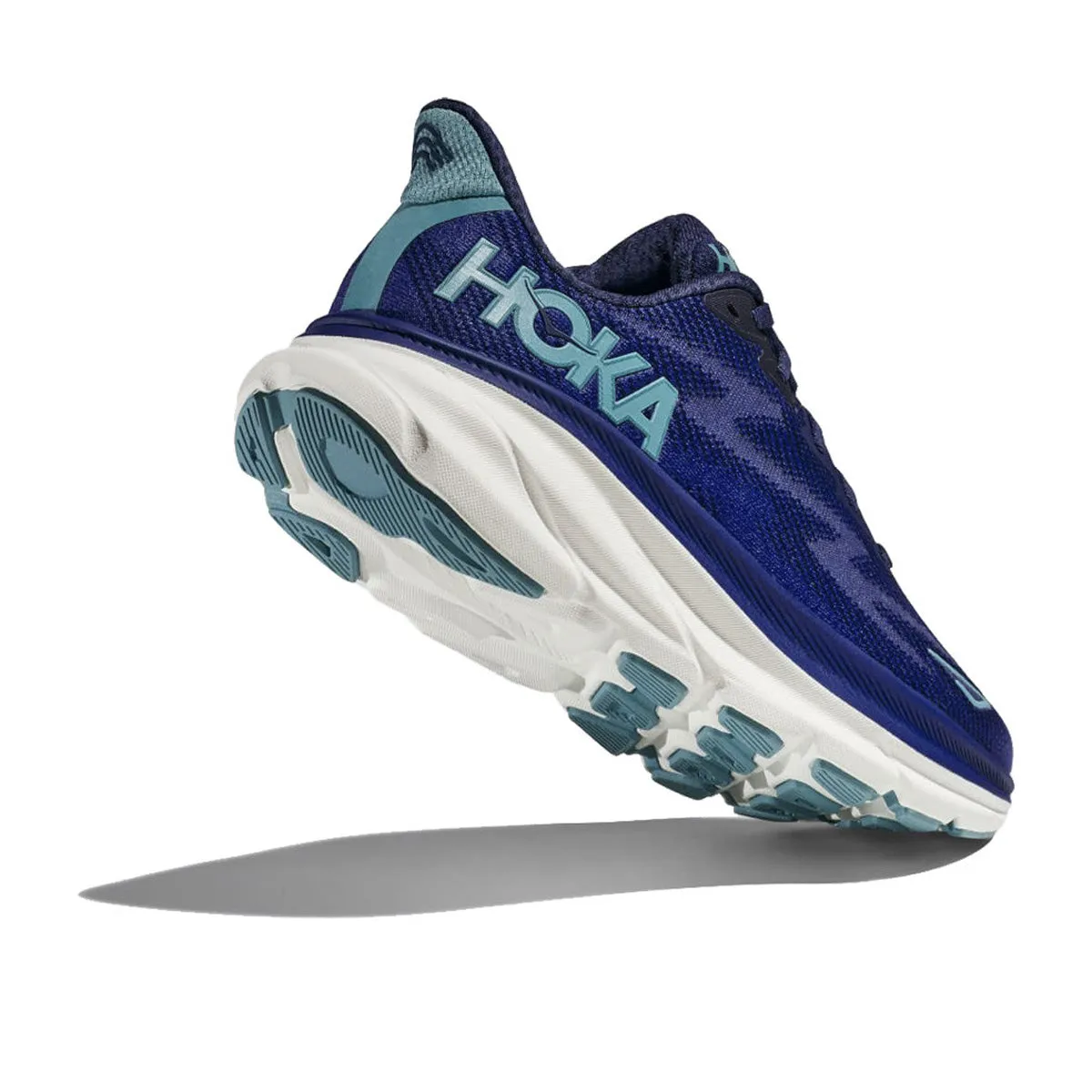 Hoka Clifton 9 Womens | Bellwether Blue / Evening Sky