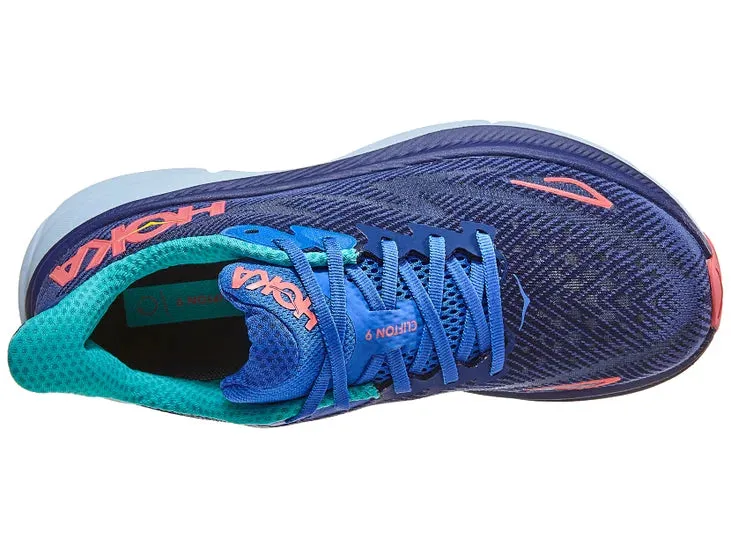 Hoka | Clifton 9 | Women's | Bellwether Blue/Ceramic