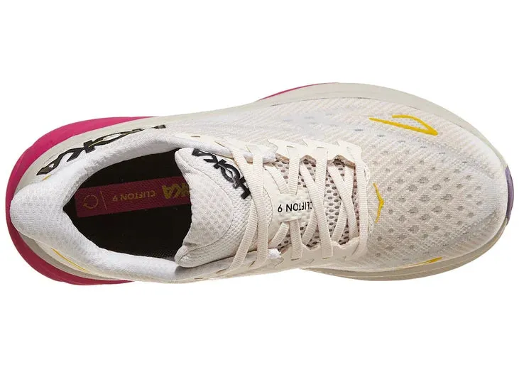 Hoka | Clifton 9 | Women's | Eggnog/Blanc De Blanc