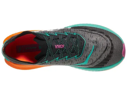 Hoka | Mach X2 | Men's | Black/Electric Aqua