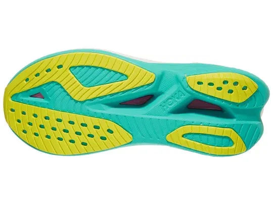 Hoka | Mach X2 | Women's | Frost/Electric Aqua