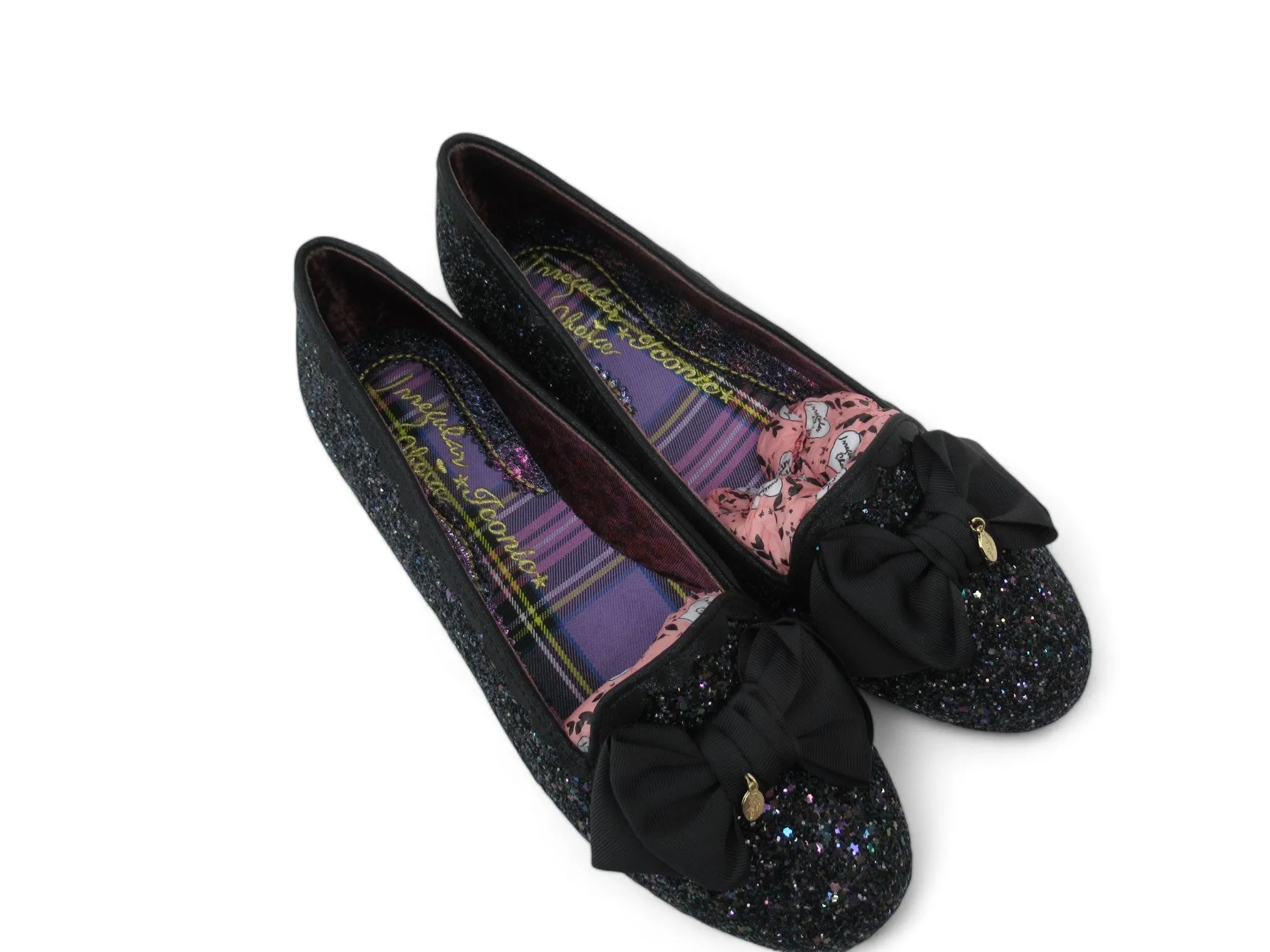 Irregular Choice UK 8 Black Shoes Loafers Womenswear | Preloved