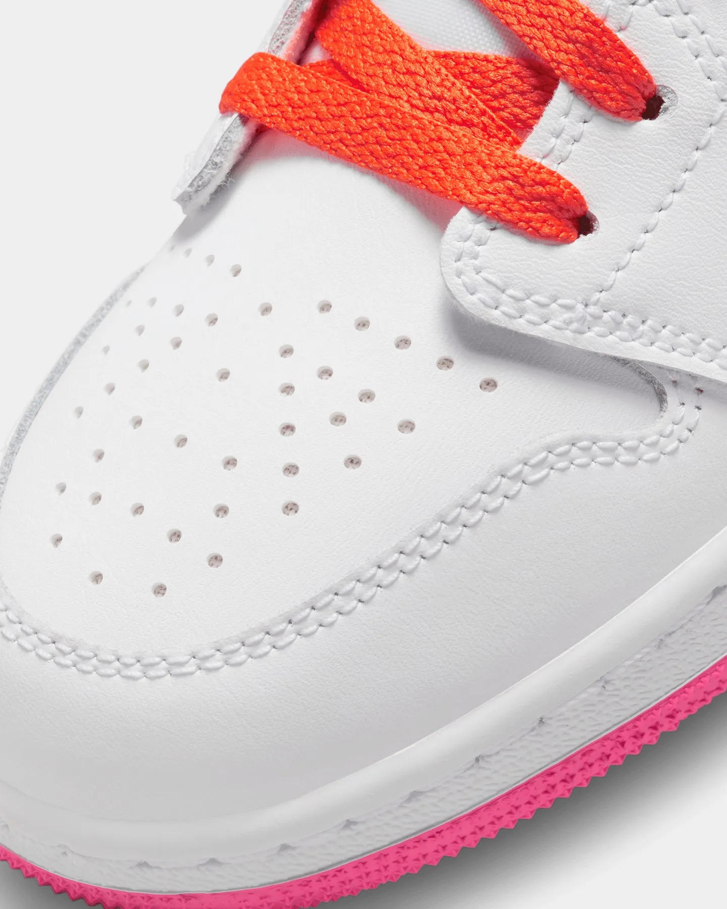 Jordan Kids' Air Jordan 1 Low (GS) White/Pinksicle