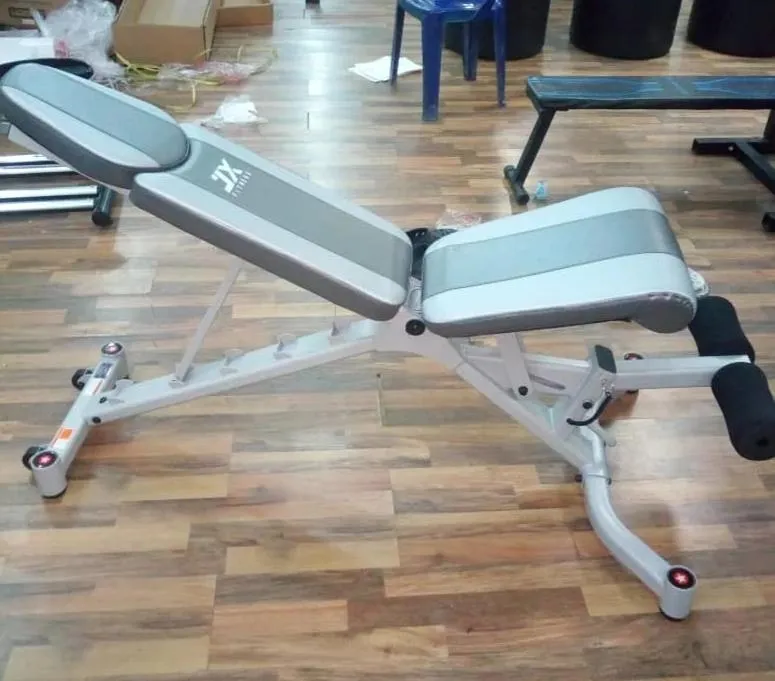 JX Fitness Commercial Adjustable Exercise Bench