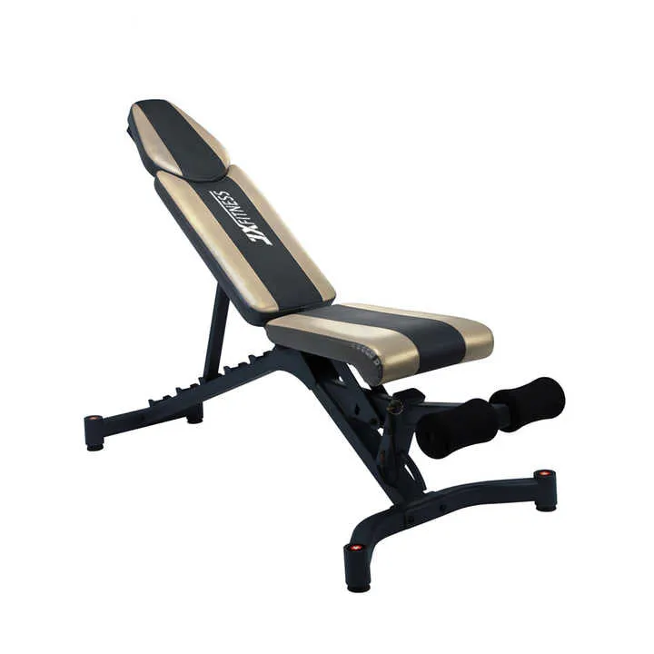 JX Fitness Commercial Adjustable Exercise Bench