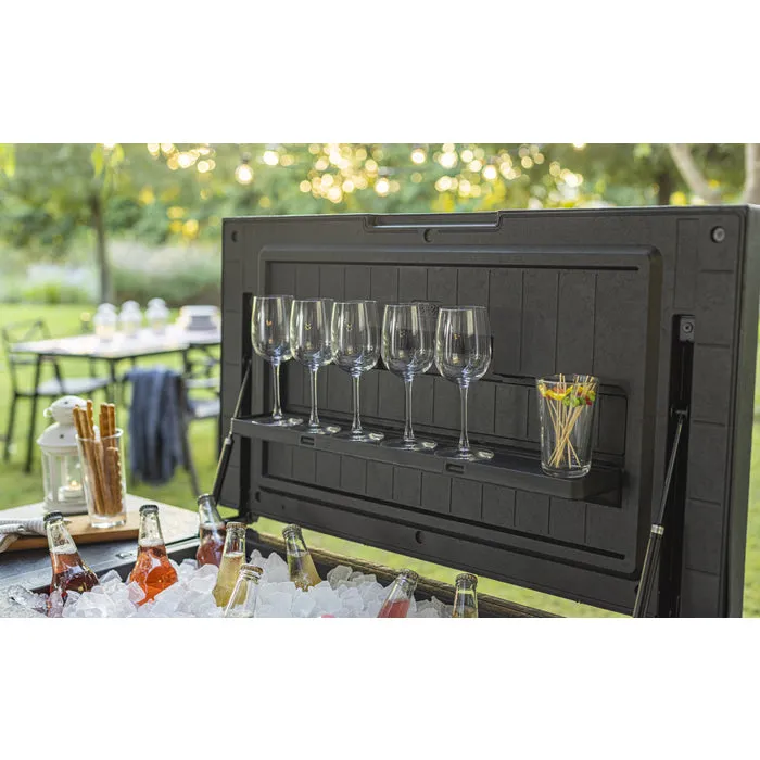 Keter Patio Cooler and Beverage Cart