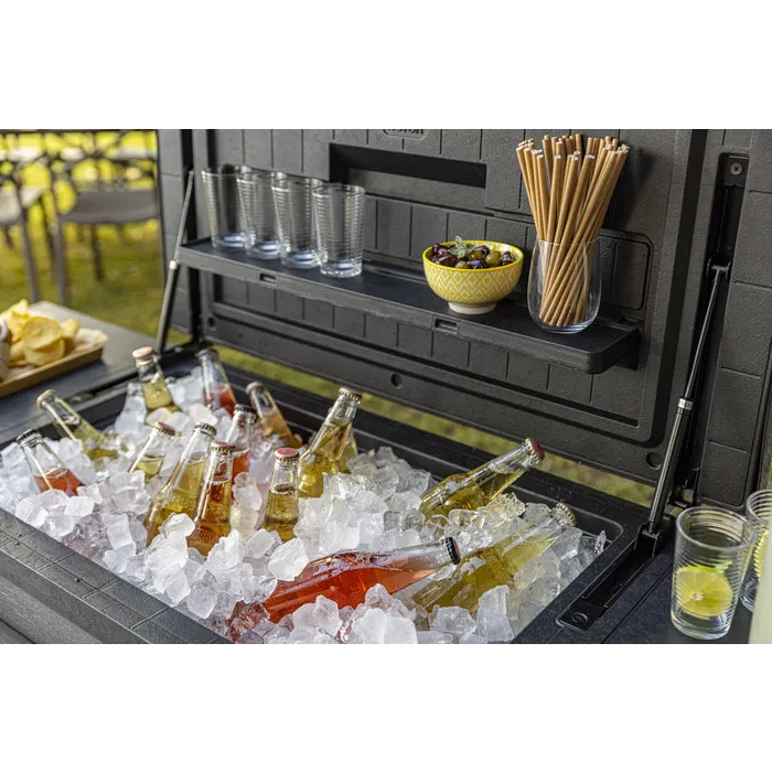 Keter Patio Cooler and Beverage Cart