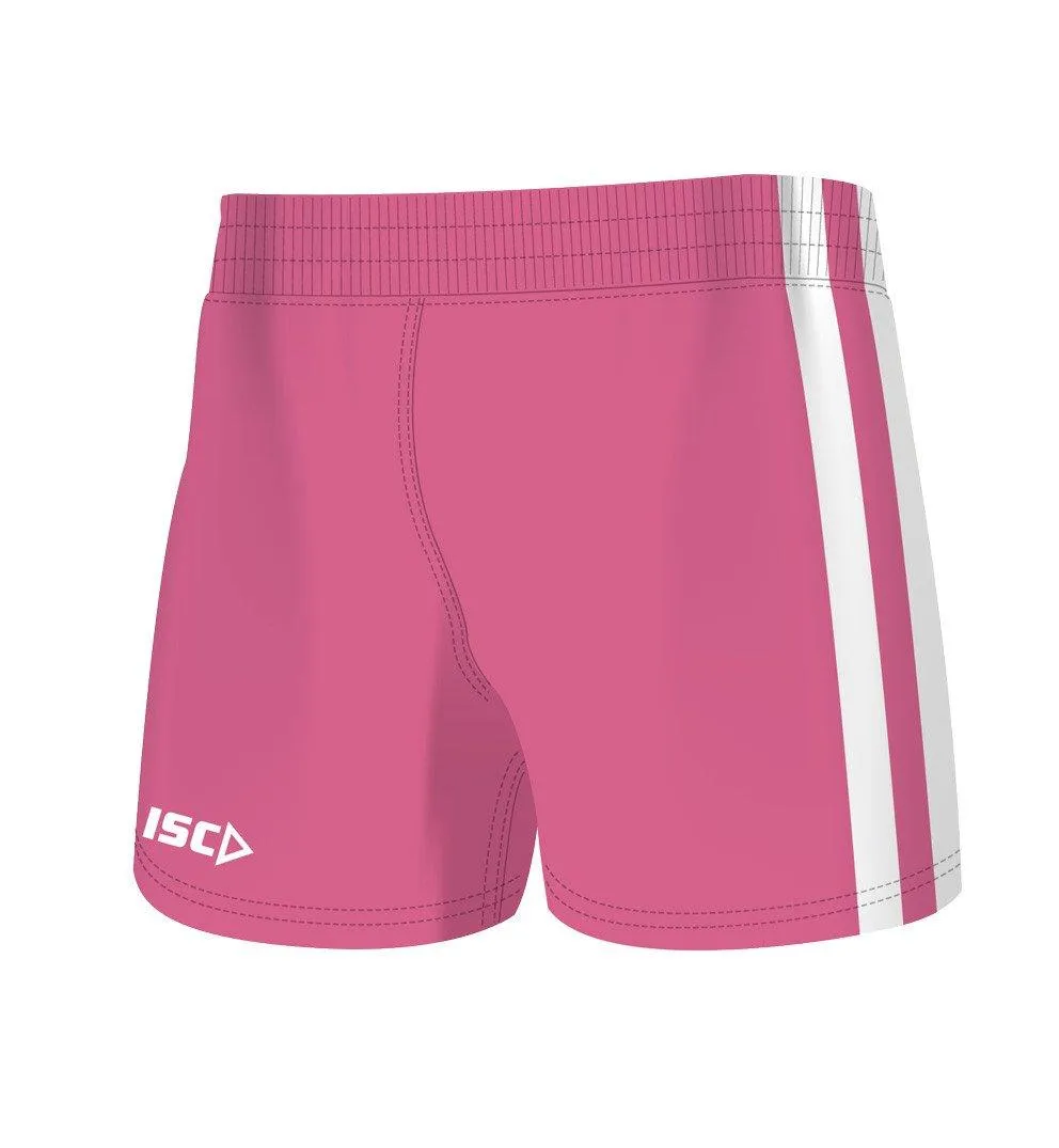 Kids Football Shorts - Pink