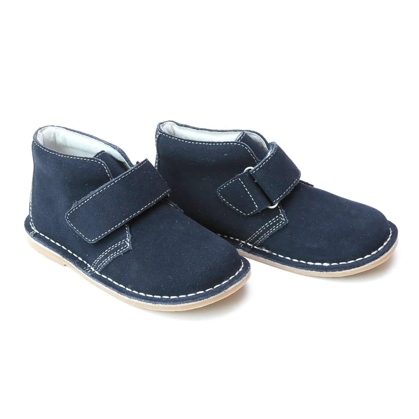 L'Amour Boys Velcro Strap Desert Boots