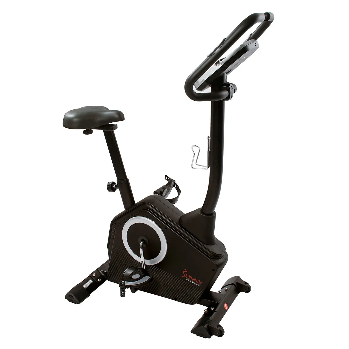 Magnetic Upright Programmable Exercise Bike w/ Heart Rate Monitor