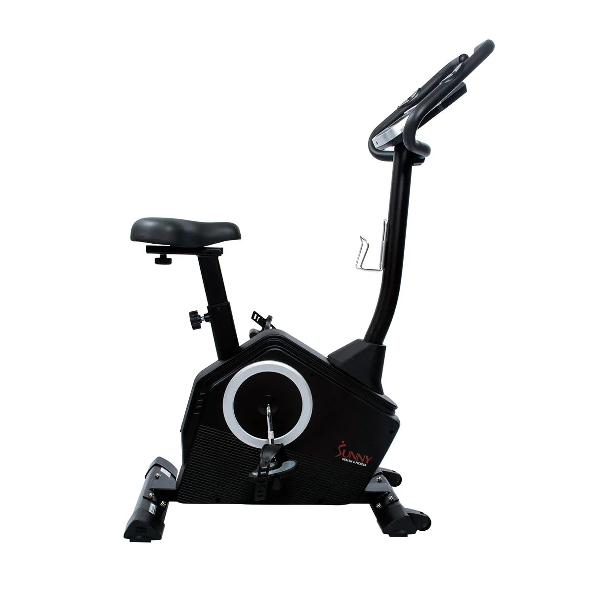 Magnetic Upright Programmable Exercise Bike w/ Heart Rate Monitor