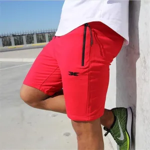 Mens Activeware fitness Shorts Summer with Pocket Zipper