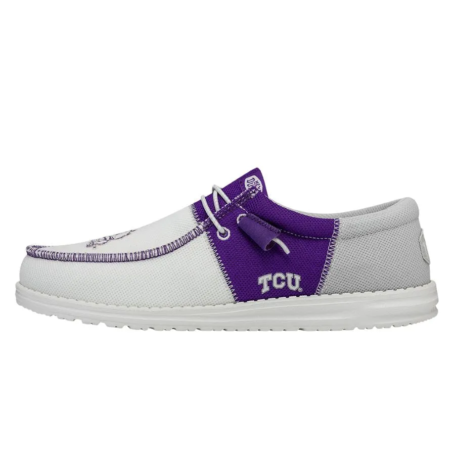 Men's Wally Tri TCU - TCU Purple/White