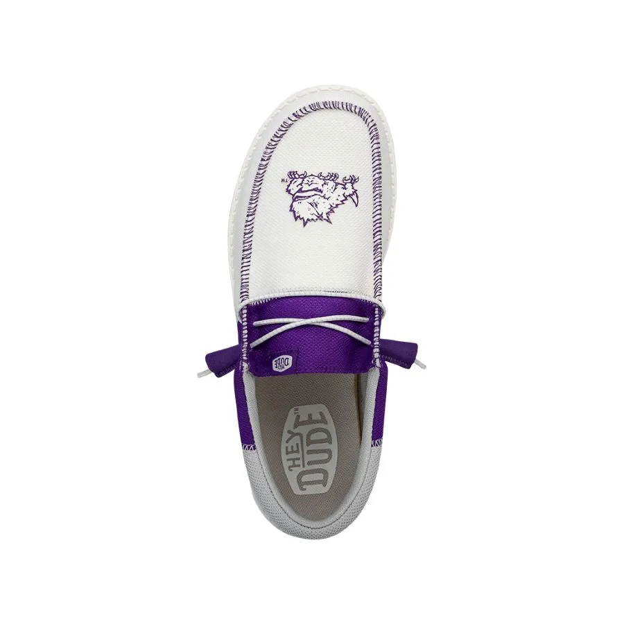 Men's Wally Tri TCU - TCU Purple/White