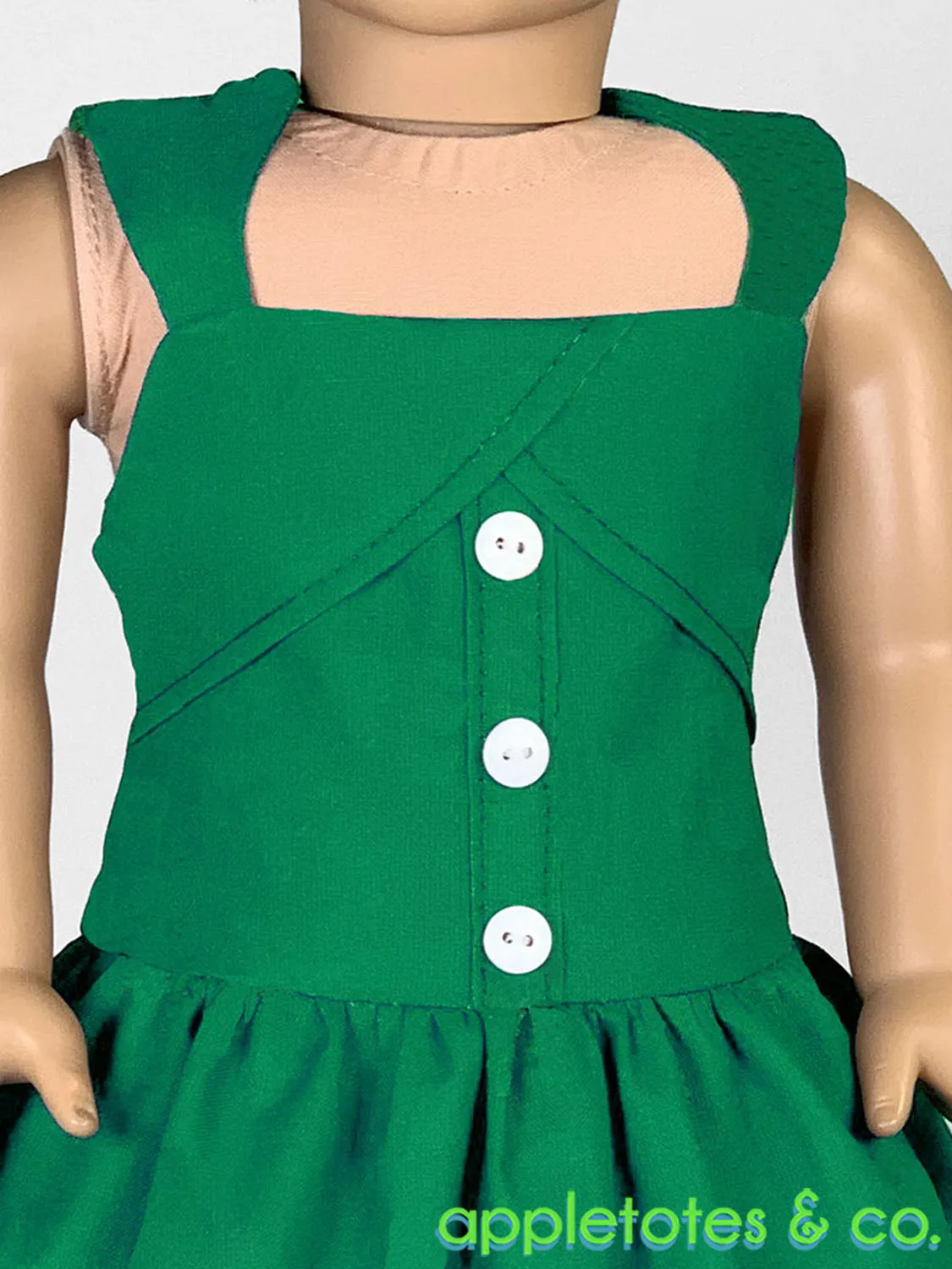 Mona Dress Top Combo 18 Inch Doll Sewing Pattern