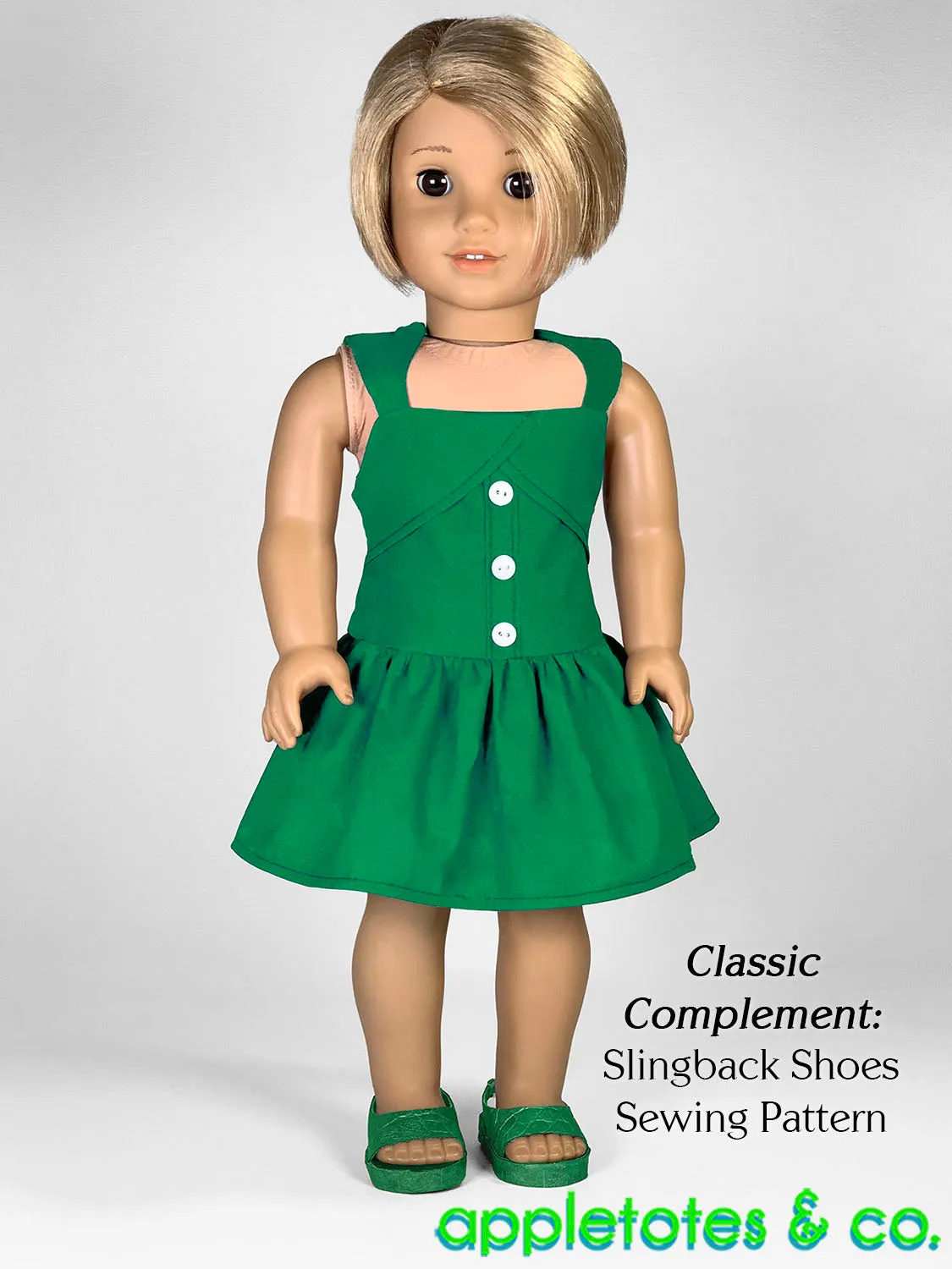 Mona Dress Top Combo 18 Inch Doll Sewing Pattern