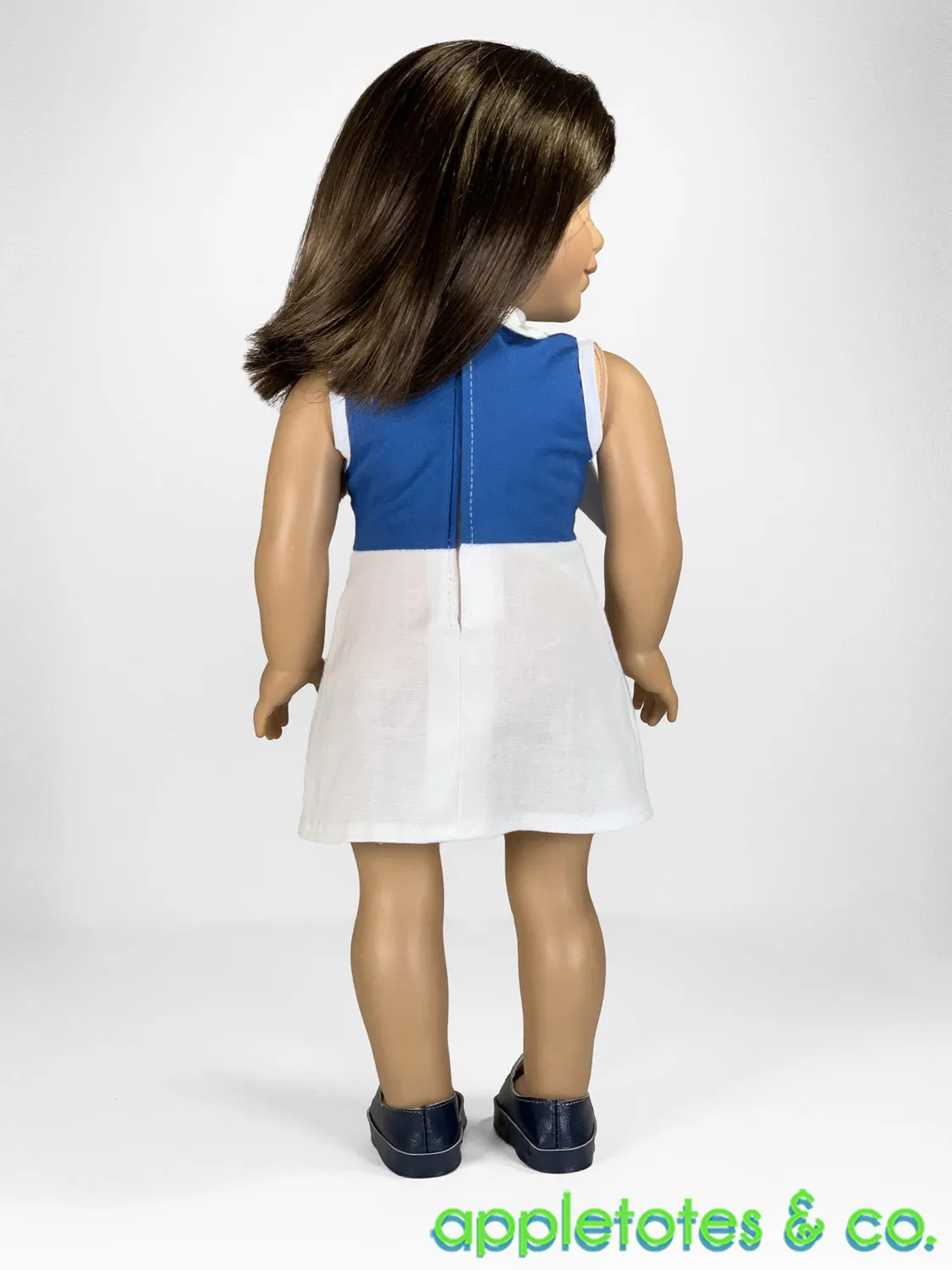 Monterey Dress 18 Inch Doll Sewing Pattern