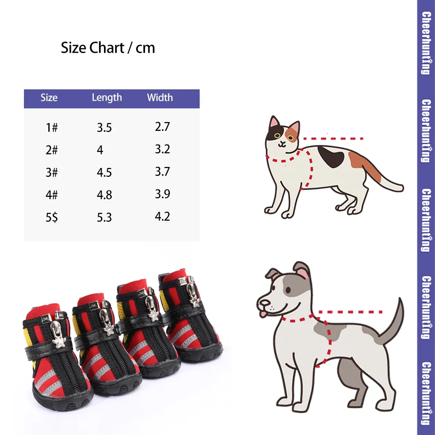 Mozzy - Small Dog Paw Protector Sports Shoes