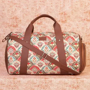 Mughal Art Multicolor Medium Duffel Bag