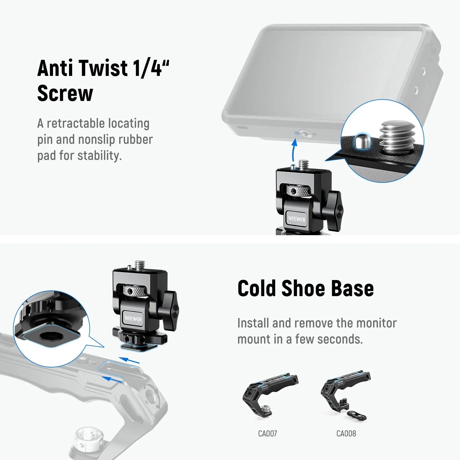 NEEWER MA006 Field Monitor Holder