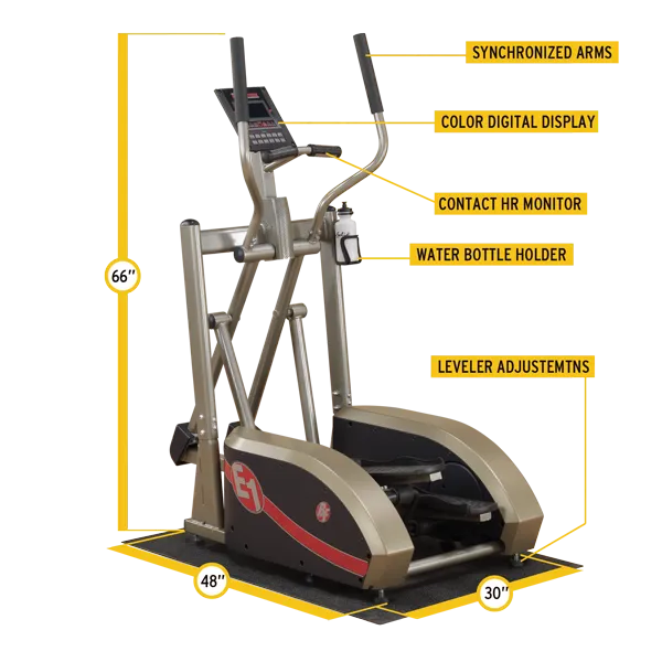 New 2024 Body-Solid BF Center Drive Elliptical