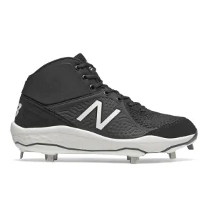 New Balance M3000 V5 Mid Metal Cleats - Black - EE Fit