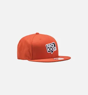 Nice Kicks X New Era Snapback Hat - Giant Orange/Black