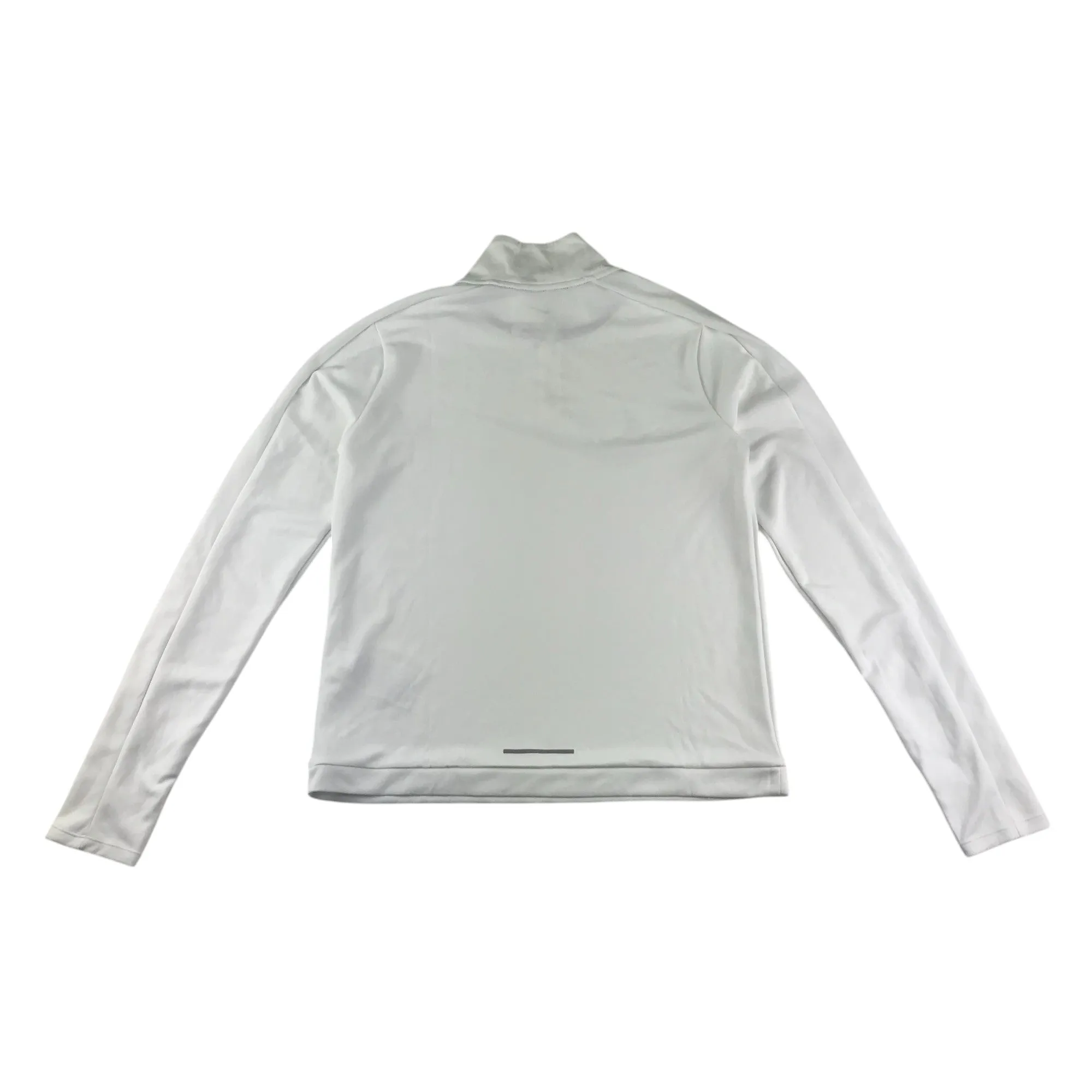 Nike thermal layer top adult size S white long sleeve mock neck