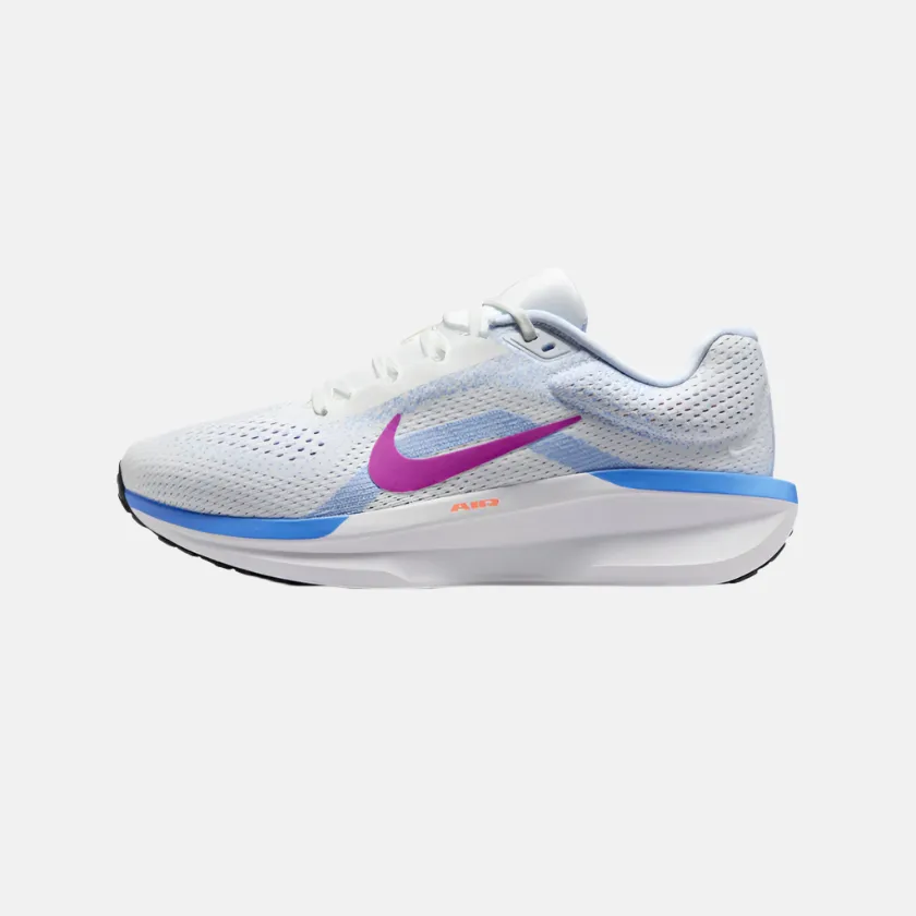 Nike Winflo 11 Women's Road Running Shoes -Summit White/Royal Pulse