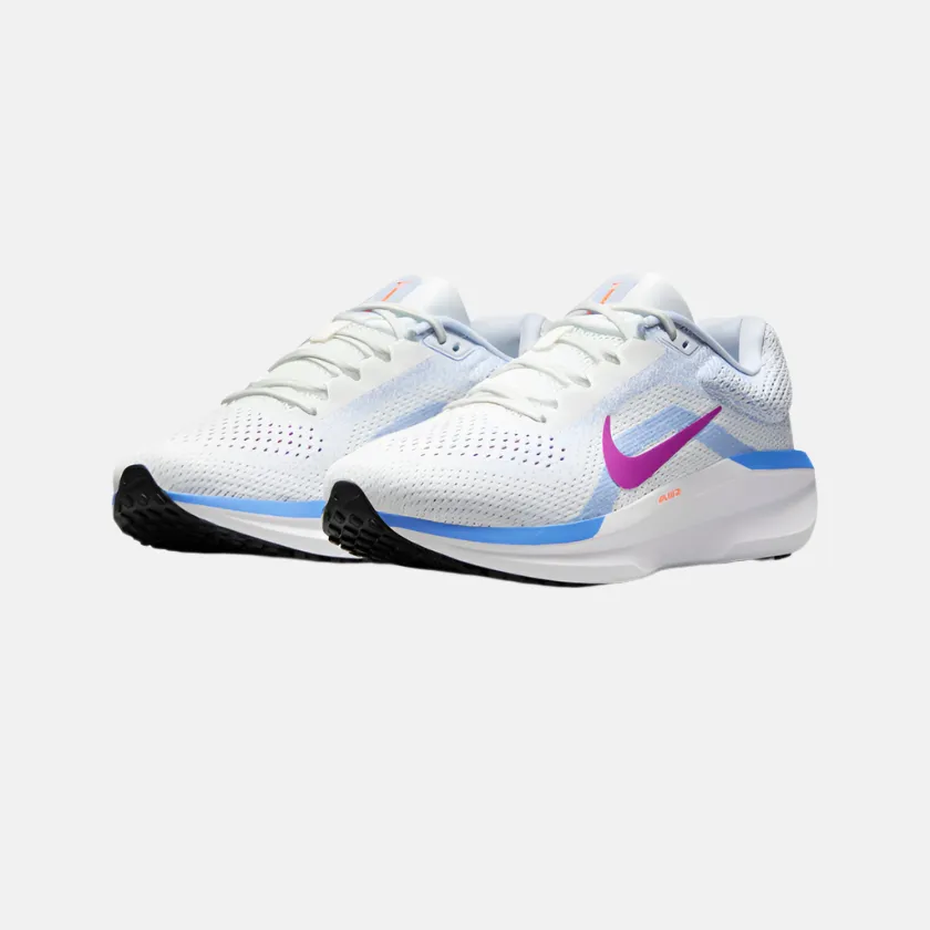 Nike Winflo 11 Women's Road Running Shoes -Summit White/Royal Pulse