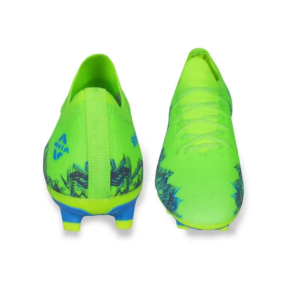 NIVIA Shastra Football Shoes for Men (Green)