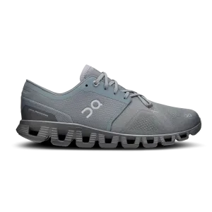 On Running Men's Cloud X 3 Shoes - Mist / Rock