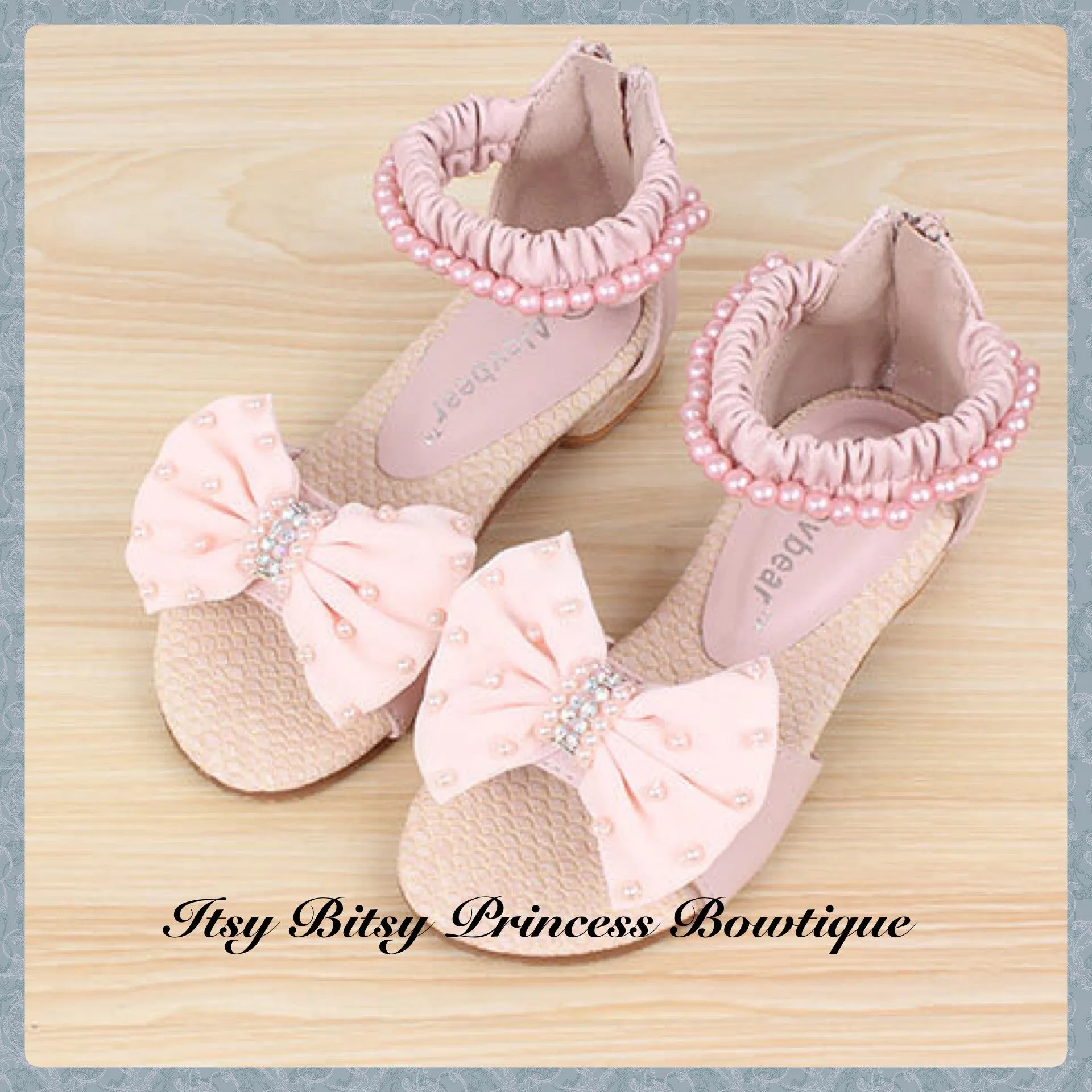 Pearl Bow shoes