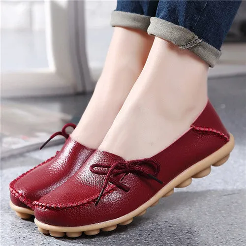 Plus size women shoes fashion soft women flats slip on Spring Autumn women casual shoes Comfort loafers zapatos mujer SDT179