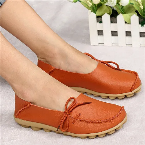 Plus size women shoes fashion soft women flats slip on Spring Autumn women casual shoes Comfort loafers zapatos mujer SDT179